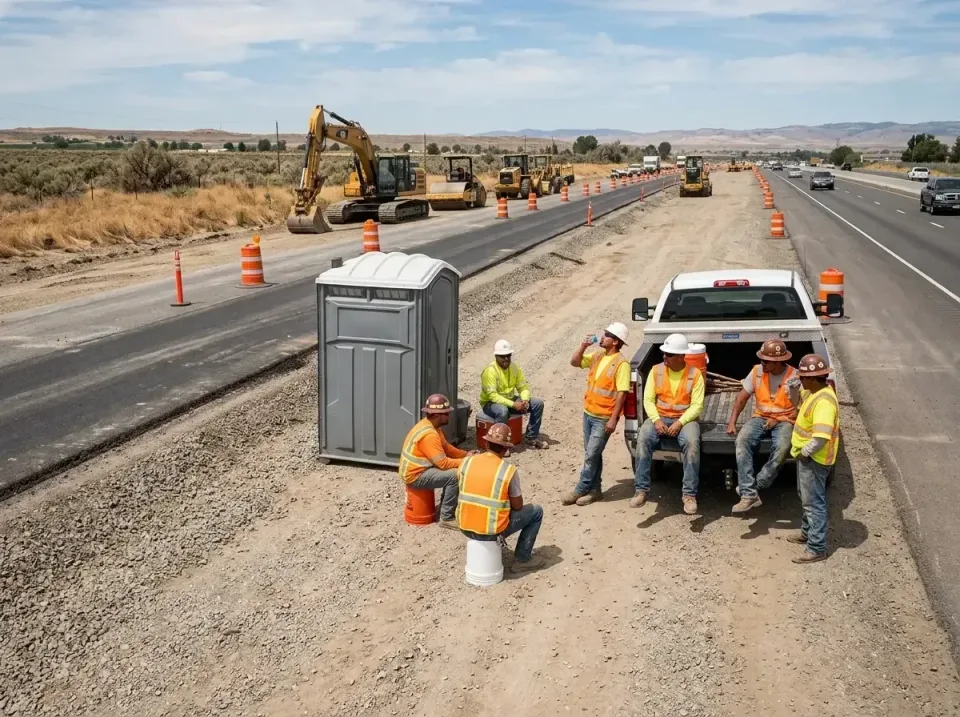 highway-road-construction-crew-007 — frequently asked questions, Porta Potty and Restroom Rentals in Presque Isle, ME
